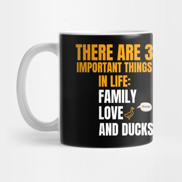 Three important things in life. Family, Love, Ducks by marko.vucilovski@gmail.com